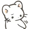 Стикер 27 Снежок #cute #animals #emoji