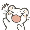 Стикер 19 Снежок #cute #animals #emoji