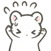 Стикер 31 Снежок #cute #animals #emoji