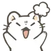 Стикер 28 Снежок #cute #animals #emoji