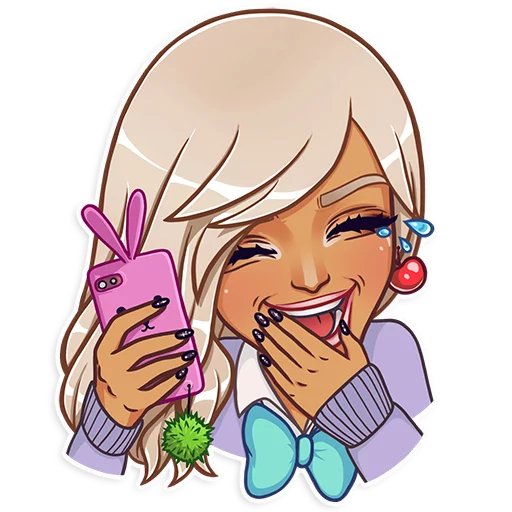 Стикерпак Gyaru для Telegram