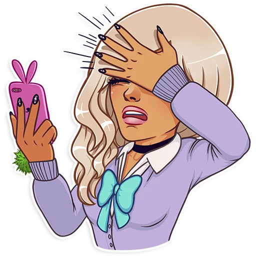 🤦 Стикер «Gyaru» для Telegram