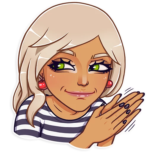 😏 Стикер «Gyaru» для Telegram
