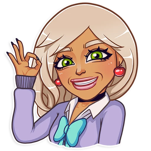 👌 Стикер «Gyaru» для Telegram