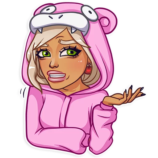 🤷 Стикер «Gyaru» для Telegram