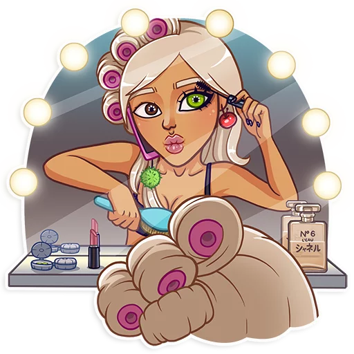 💄 Стикер «Gyaru» для Telegram