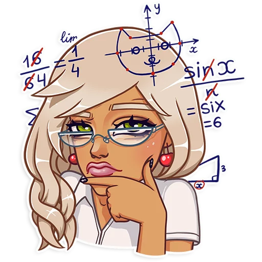 🤔 Стикер «Gyaru» для Telegram