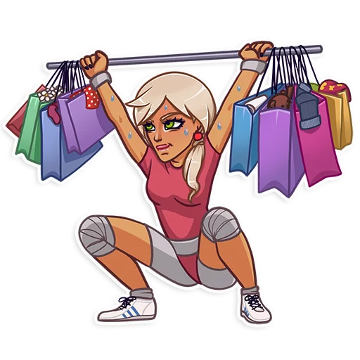 💪 Стикер «Gyaru» для Telegram