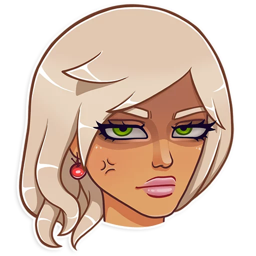 😑 Стикер «Gyaru» для Telegram