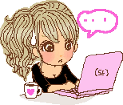 🩷 Стикер «Gyaru» для Telegram