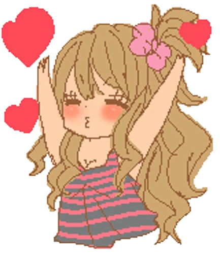 🩷 Стикер «Gyaru» для Telegram