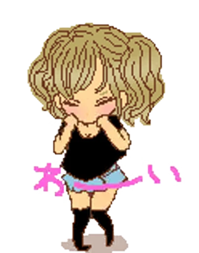 🩷 Стикер «Gyaru» для Telegram