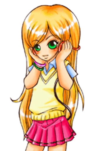 🩷 Стикер «Gyaru» для Telegram