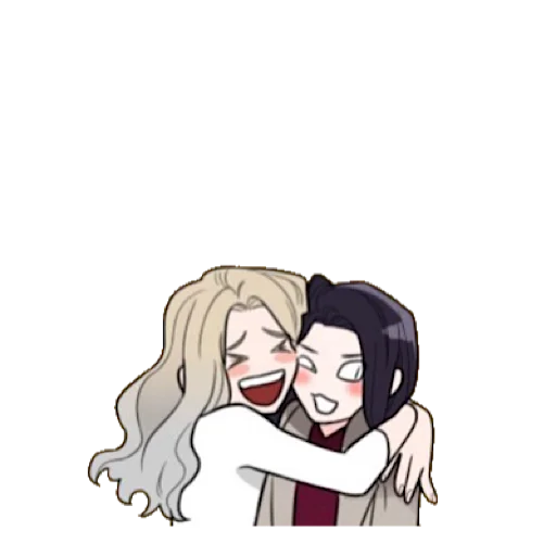 👩‍❤️‍💋‍👩 Стикер «Gyerin x Jooyeon» для Telegram