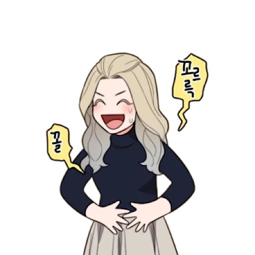 🤤 Стикер «Gyerin x Jooyeon» для Telegram