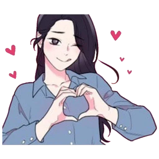 😘 Стикер «Gyerin x Jooyeon» для Telegram