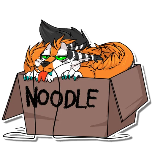 🍝 Стикер «GyLala Eastern Dragon» для Telegram