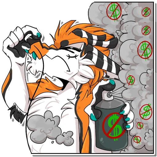 🚫 Стикер «GyLala Eastern Dragon» для Telegram