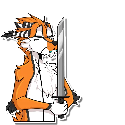 🔪 Стикер «GyLala Eastern Dragon» для Telegram