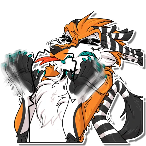 👎 Стикер «GyLala Eastern Dragon» для Telegram
