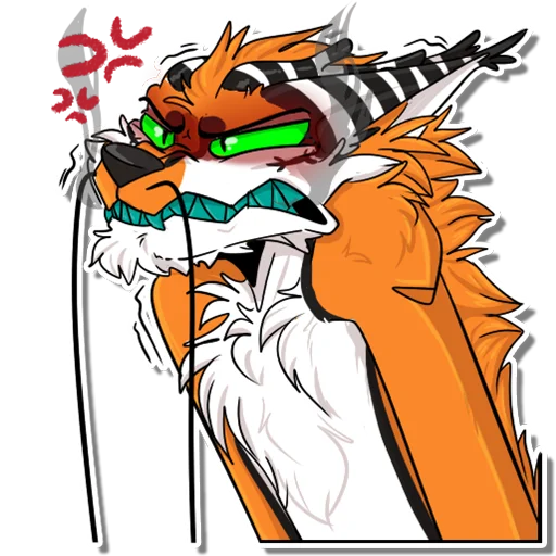 😡 Стикер «GyLala Eastern Dragon» для Telegram