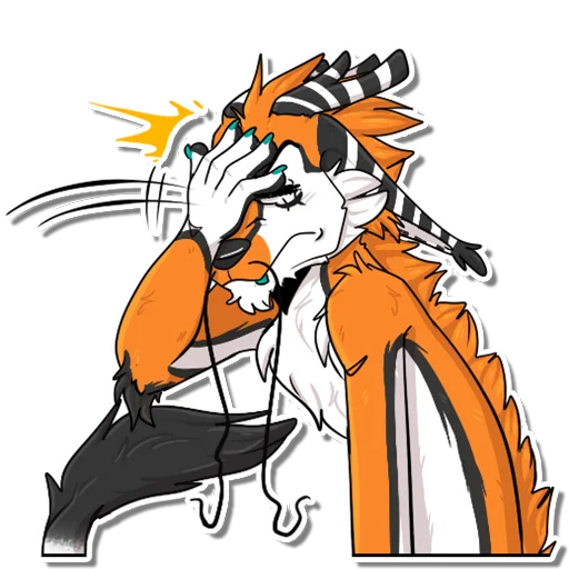 🤦 Стикер «GyLala Eastern Dragon» для Telegram
