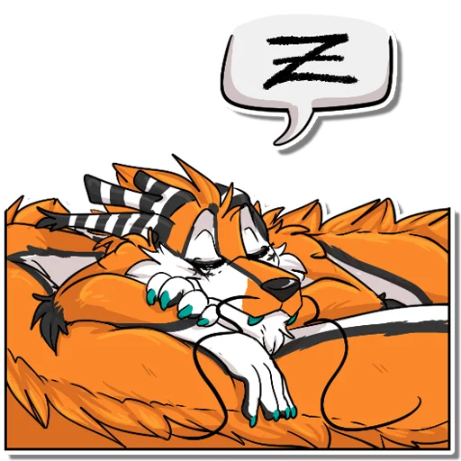 💤 Стикер «GyLala Eastern Dragon» для Telegram