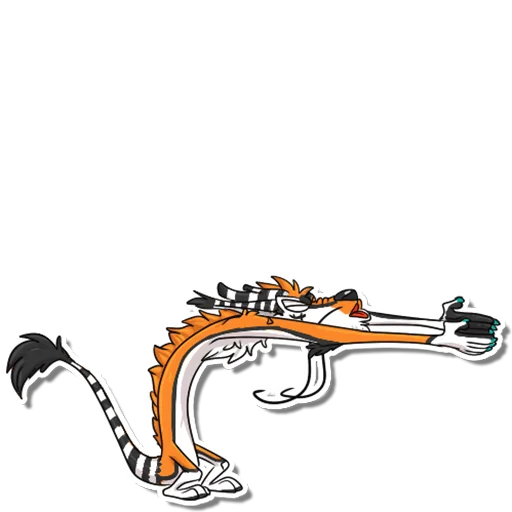 🐮 Стикер «GyLala Eastern Dragon» для Telegram