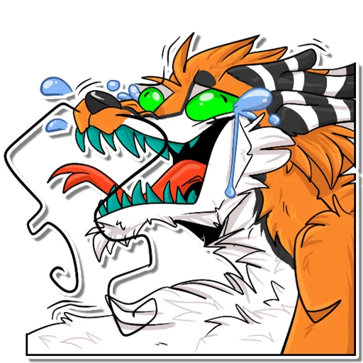 😂 Стикер «GyLala Eastern Dragon» для Telegram