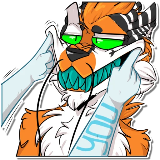 😁 Стикер «GyLala Eastern Dragon» для Telegram