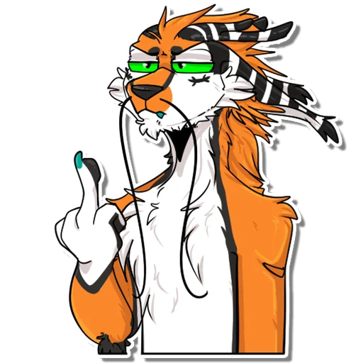 🖕 Стикер «GyLala Eastern Dragon» для Telegram