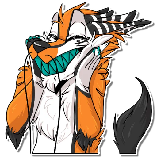 😁 Стикер «GyLala Eastern Dragon» для Telegram