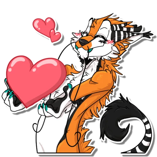 ❤️ Стикер «GyLala Eastern Dragon» для Telegram