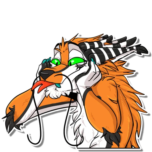 😛 Стикер «GyLala Eastern Dragon» для Telegram
