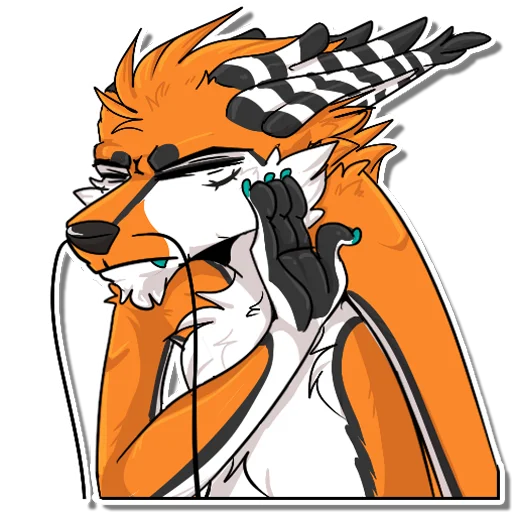👎 Стикер «GyLala Eastern Dragon» для Telegram