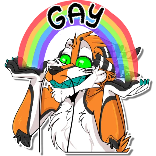 🌈 Стикер «GyLala Eastern Dragon» для Telegram