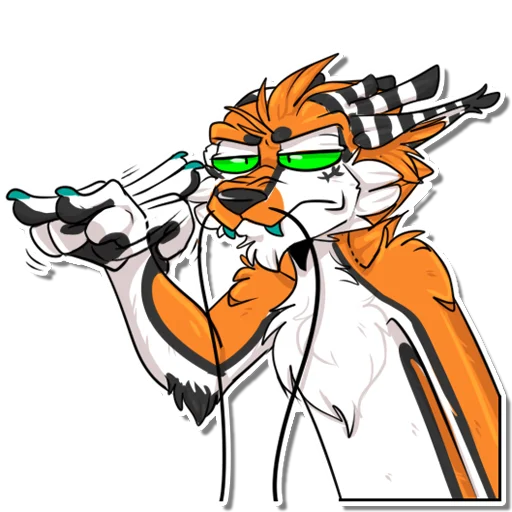 👀 Стикер «GyLala Eastern Dragon» для Telegram