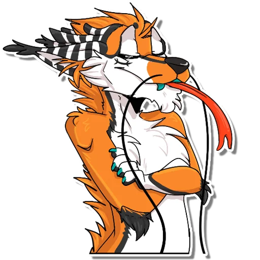 😛 Стикер «GyLala Eastern Dragon» для Telegram