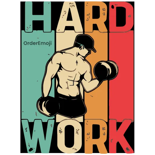 Стикер 5 GYM