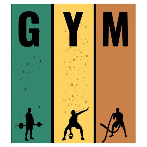 Стикер 12 GYM