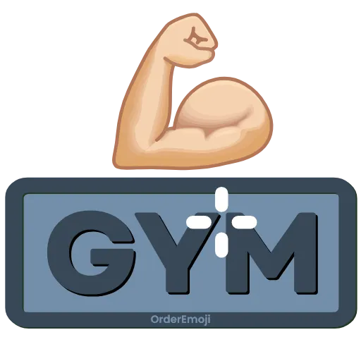 Стикер 21 GYM