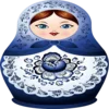 🎎 Эмодзи «Гжель» для Telegram