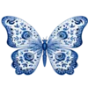 🦋 Эмодзи «Гжель» для Telegram
