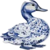 🦆 Эмодзи «Гжель» для Telegram