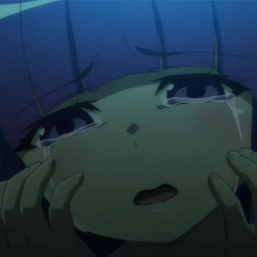 😭 Стикер «higurashi no naku koro ni» для Telegram