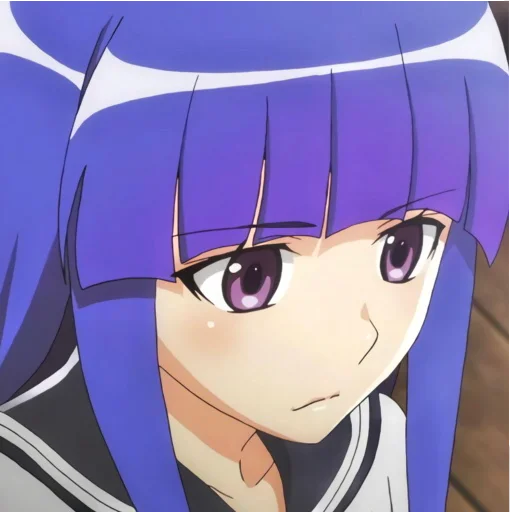 😕 Стикер «higurashi no naku koro ni» для Telegram
