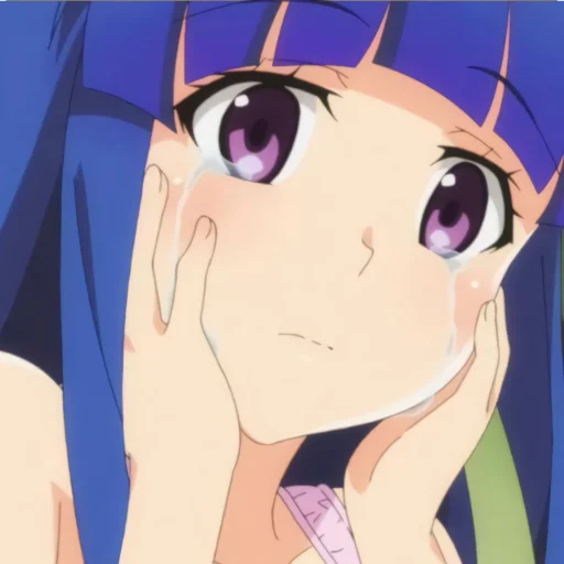 😟 Стикер «higurashi no naku koro ni» для Telegram