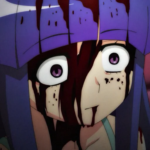 😵‍💫 Стикер «higurashi no naku koro ni» для Telegram