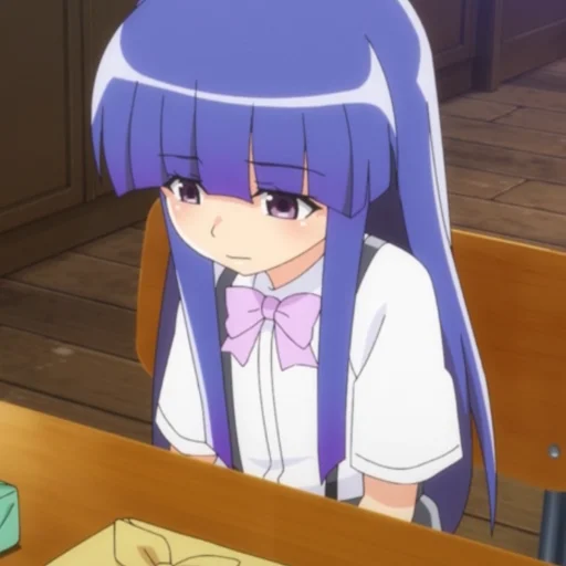 😕 Стикер «higurashi no naku koro ni» для Telegram