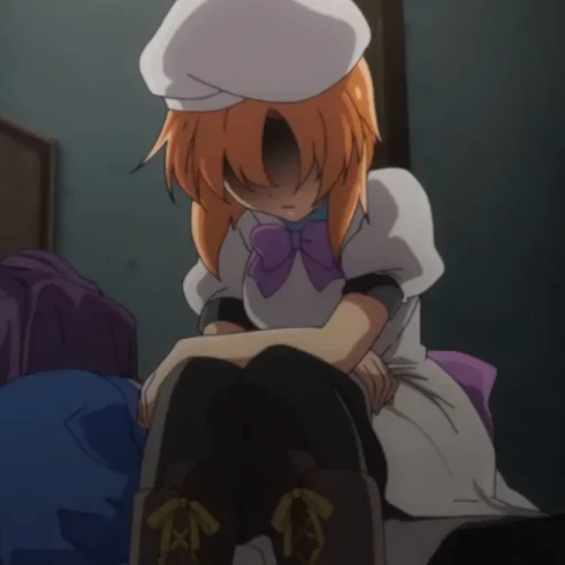 😶 Стикер «higurashi no naku koro ni» для Telegram